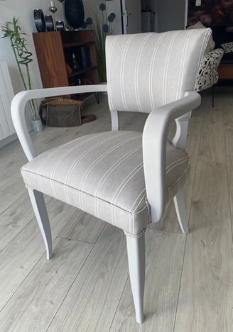 Claire Poirier - Restauration fauteuil bridge