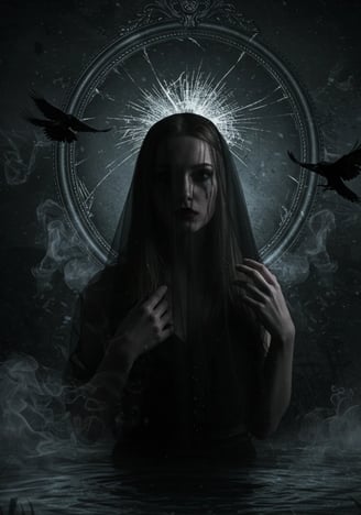 Arkkityyppien juhla – Kuusi ilmentymää feminiinisestä voimasta | Tekoälytaide | Voimaannuttavat muotokuvat | © Muse Within 2