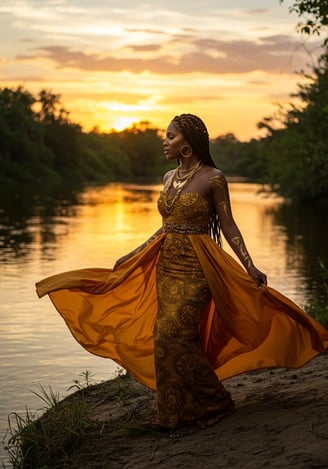 Jumalattarien muuttumisleikki: Oshun | © Muse Within 2025