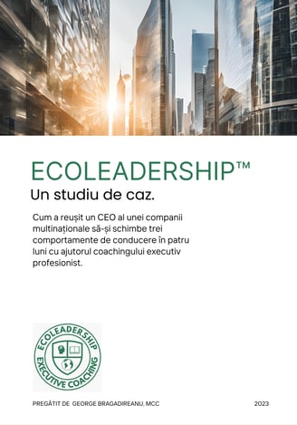 studiu de caz coaching leadership executiv ecoleadership