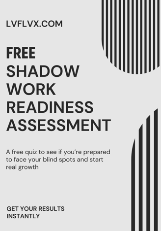 LVFLVX.COM offering free shadow work readiness assessment quiz