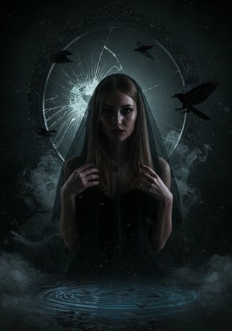 Arkkityyppien juhla – Kuusi ilmentymää feminiinisestä voimasta | Tekoälytaide | Voimaannuttavat muotokuvat | © Muse Within 2