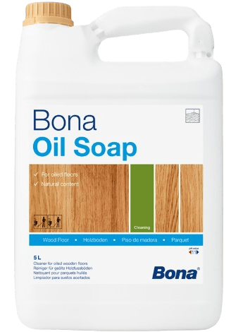 bona oil soap with a wooden floor and a bottle of bona oil