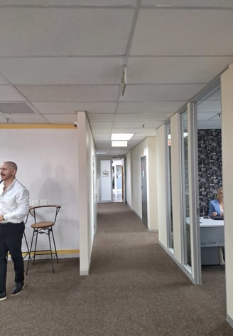 Commercial office renovation project, Sandton, Fourways