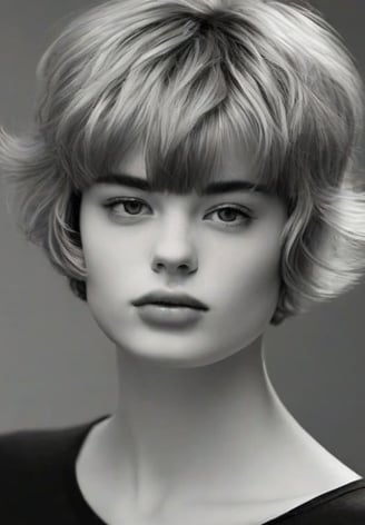 Cabelos Deslumbrantes: Franja Bardot em Tons Naturais
