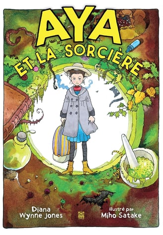 Première de couverture de l'album Aya et la sorcière