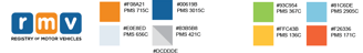 RMV Branding Colors