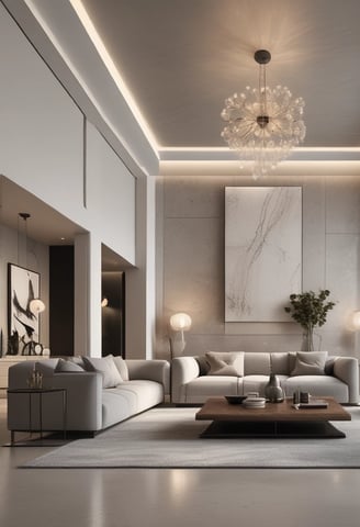 Bright living room with modern inventory