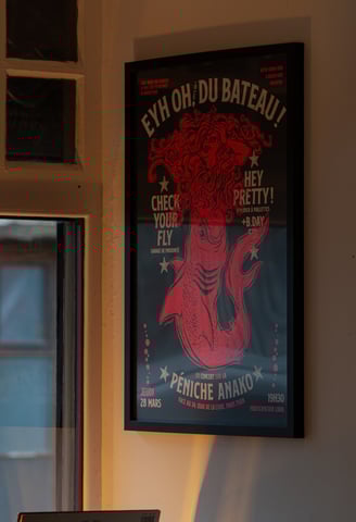 Un Tableau sur un mur
