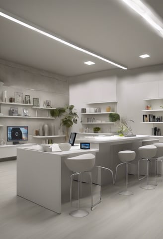 Bright living room with modern inventory