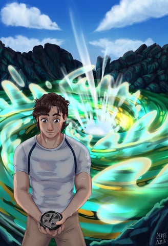 Les Chroniques d'Emenia, par Asyldo. Couverture du tome 1 : Le Championnat.