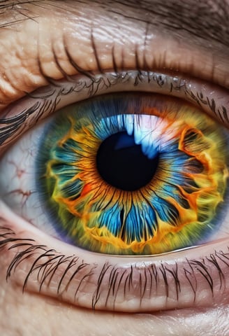 photographie d'iris
