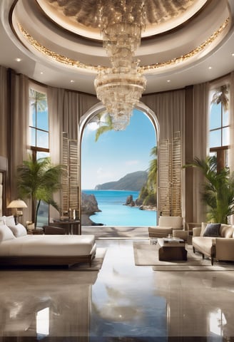 Bright living room with modern inventory