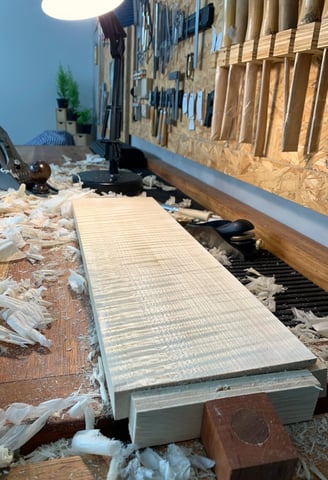violino de luthier, maple