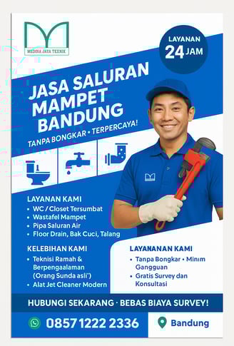jasa saluran mampet bandung