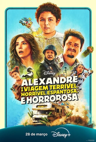 Alexander e a Viagem Terrível, Horrível, Espantosa e Horrorosa filme disney