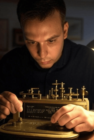 Personne qui fais de code morse