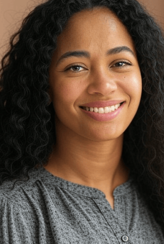 personne souriante pour la journée mondiale du sourire