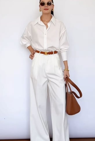 Outfit en blanco