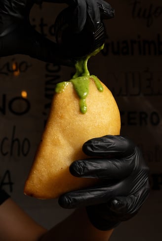 Fotografía gastronómica, empanada