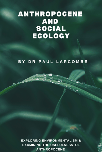 a plant with water droplets on it and the words,'anthrophic