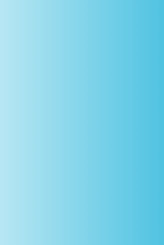 A gradient of blue and white in the shape of rectangle displays a written testimony