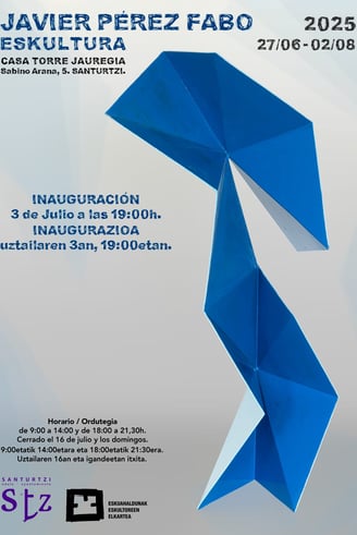 Eskultura. Javier Pérez Fabo. Hasta el 2 de agosto