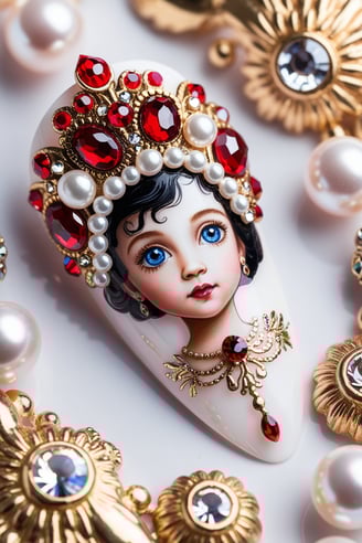 crown nail design