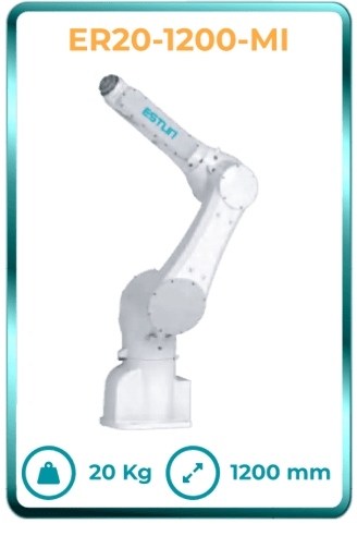 Robot industrial chino de calidad en México modelo Estun ER20-1200-MI