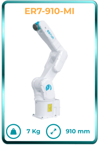 Robot industrial chino de calidad en México modelo Estun ER7-910-MI