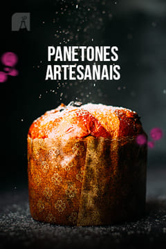 como fazer panetones artesanais do curso laboratório de confeitaria Receitas Natalinas para o Natal