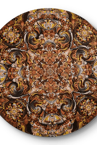 mandalas pontilhismo