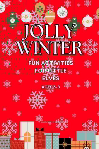 jolly winter- fun activities for little elves - activity book for kids , eternalsoulwriter.com