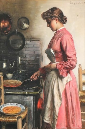 Pintura de Vilhelm Rosenstand