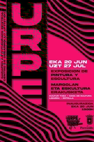 URPE Estella-Lizarra pintura y escultura hasta el 27 de julio