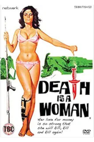 Poster for the film, Death is a Woman.