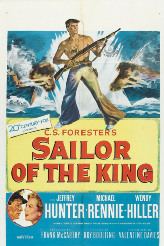 Poster for the film, Sailor of the King.