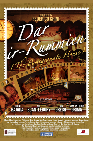 Poster for the short film, Dar ir-Rummien.