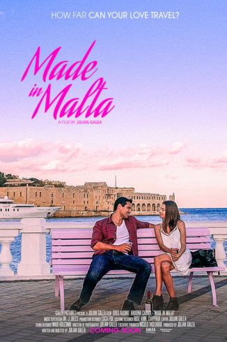 Poster for the film, Made in Malta. 