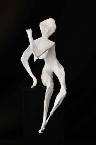 sculpture papier Sète France