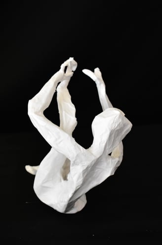 sculpture papier Sète France