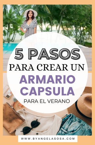 5 pasos para crear un armario capsula para el verano