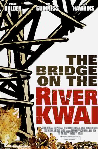 The Movie " The Bridge On The River Kwia" cover for Tours of War