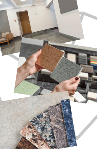 Granite slabs