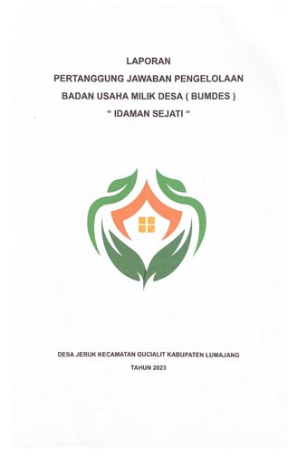 Halaman 1 - LPJ BUMDes T.A, 2023