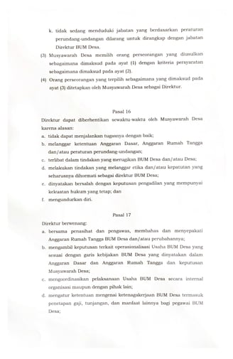 Halaman 12 - Anggaran Dasar BUMDes Idaman Sejati