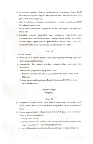 Halaman 14 - Anggaran Dasar BUMDes Idaman Sejati