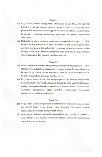 Halaman 21 - Anggaran Dasar BUMDes Idaman Sejati
