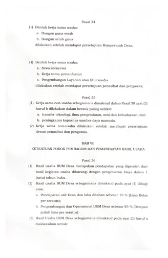 Halaman 22 - Anggaran Dasar BUMDes Idaman Sejati