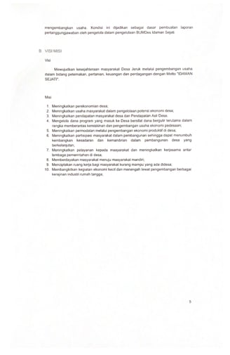 Halaman 5 - LPJ BUMDes T.A, 2023